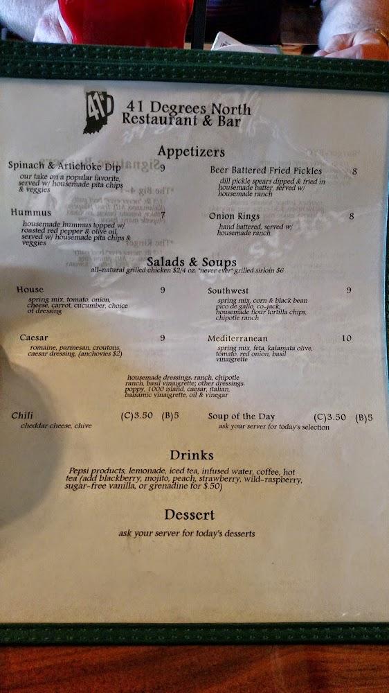 41 Degrees North Dish 3